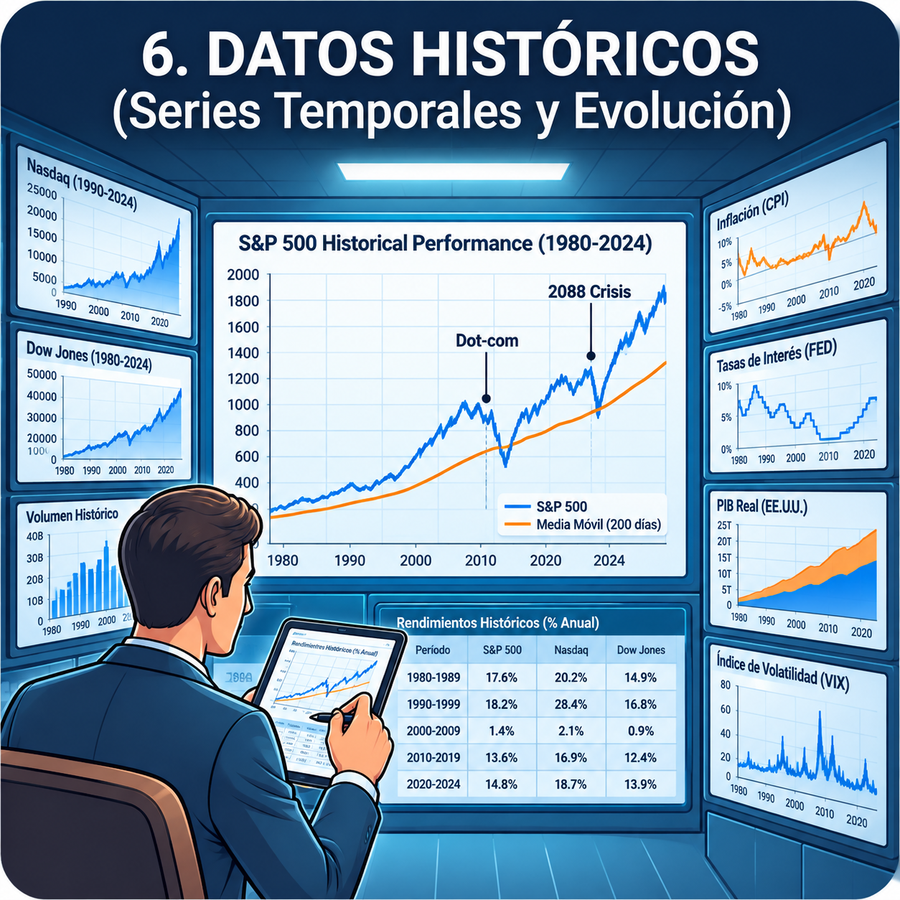 Datos históricos