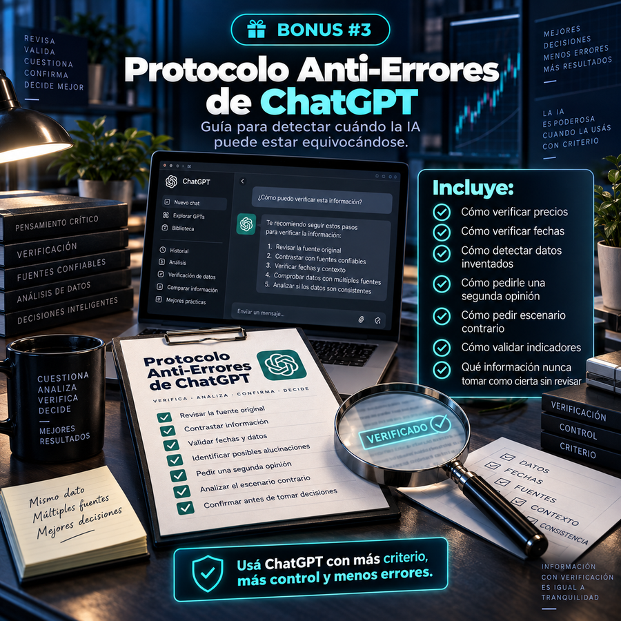 BONUS #3 Protocolo Anti-Errores de ChatGPT
